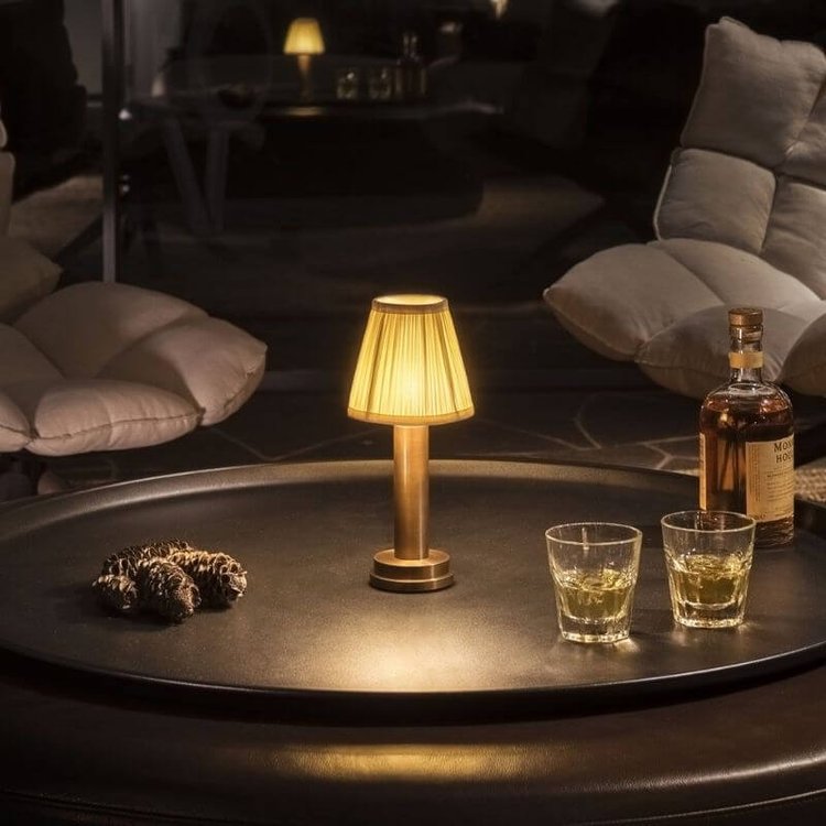 Devako CozyGlimmer – Antik-Look Tischlampe mit dimmbarem LED-Licht & luxuriösem Design