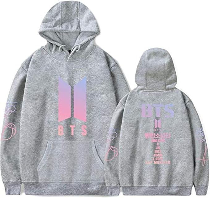 Devako BTS Sweatshirt mit Kapuze Casual Hoodie Cosplay Jas Top