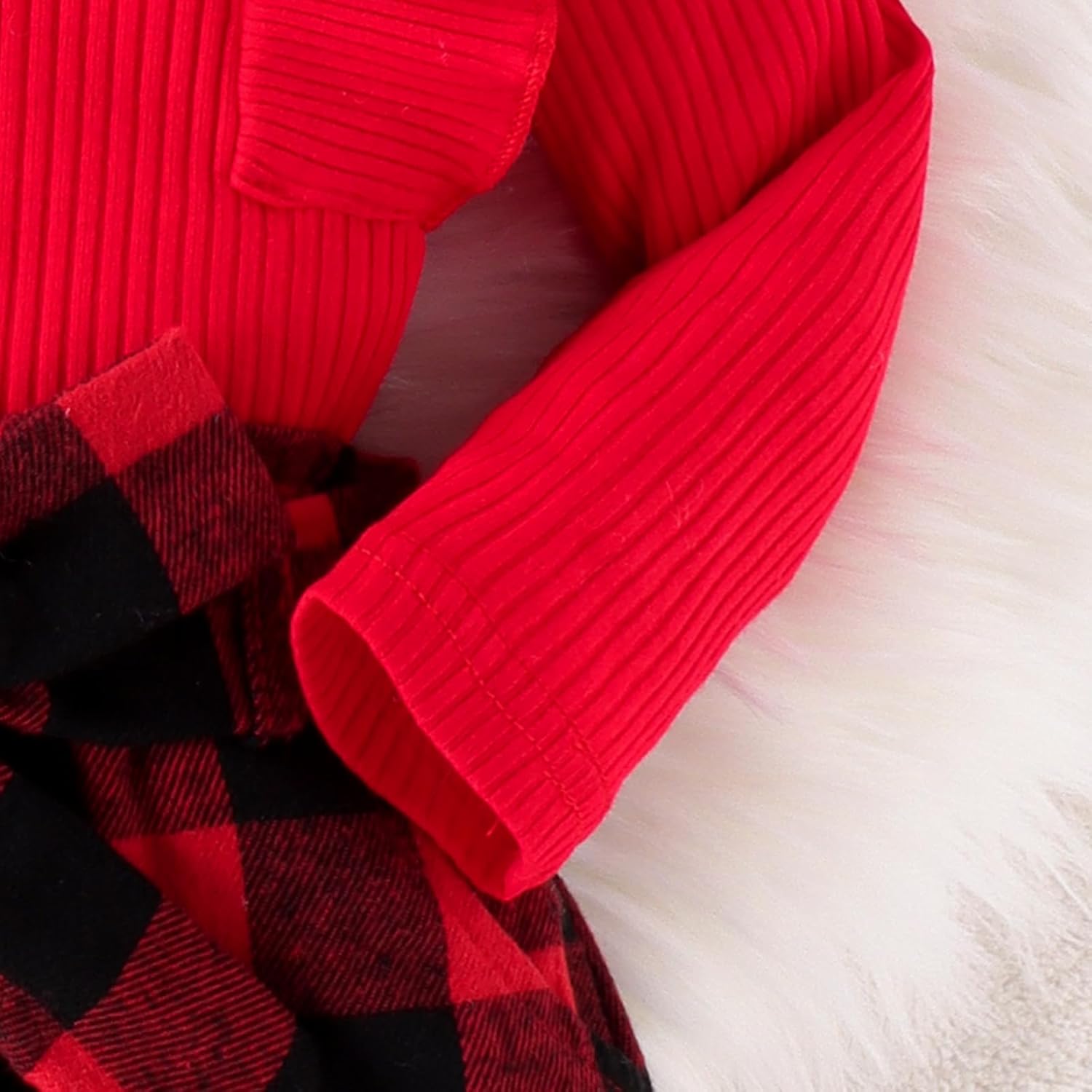 Set Invernale per Bambino - Maglione a Collo Alto e Gonna Lavorati a Maglia