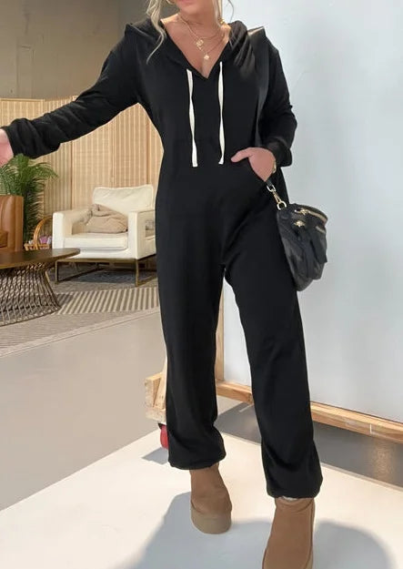 Eleganter Jumpsuit aus French Terry - Charli