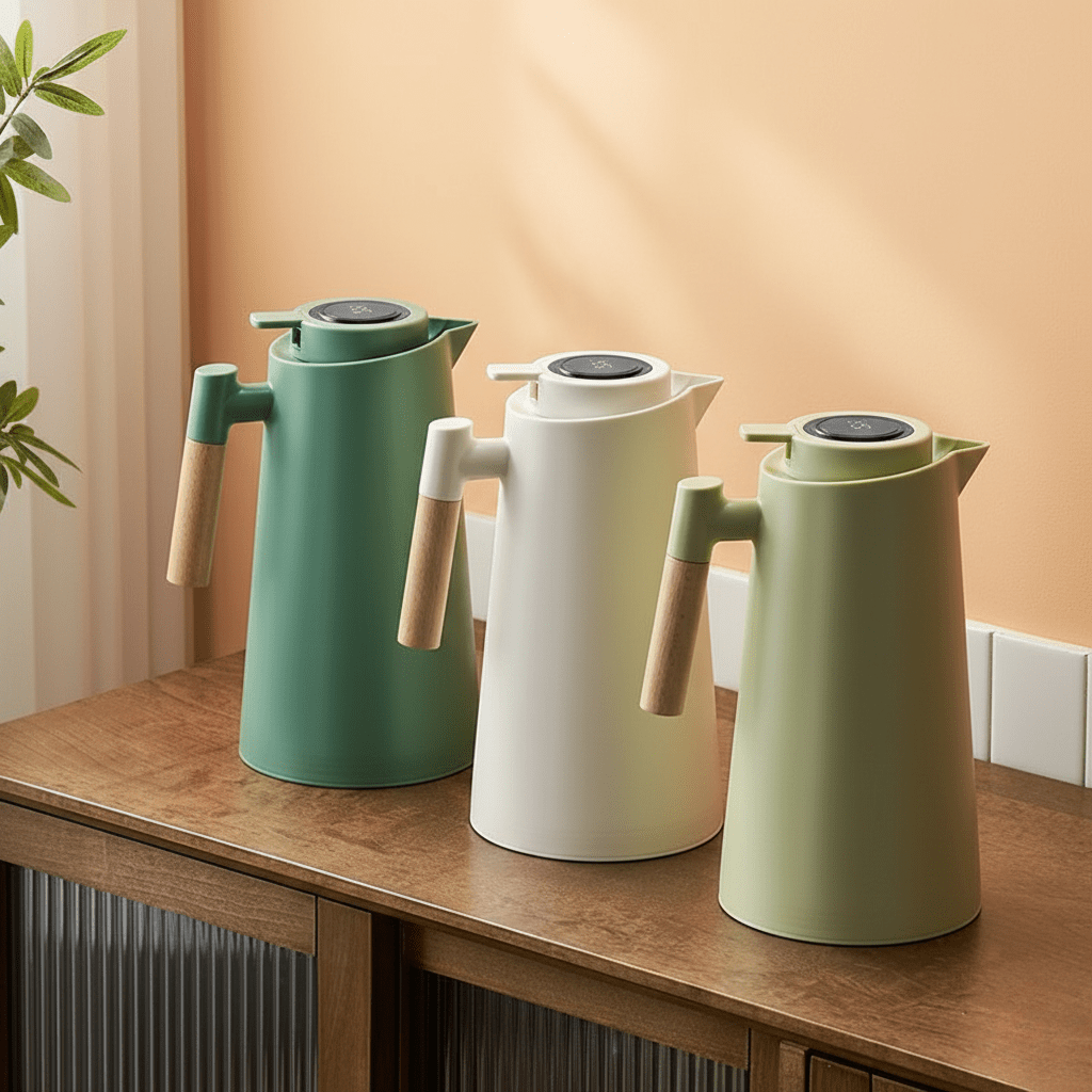 Thermos – Doppia parete, Indicatore digitale della temperatura e Design antigoccia