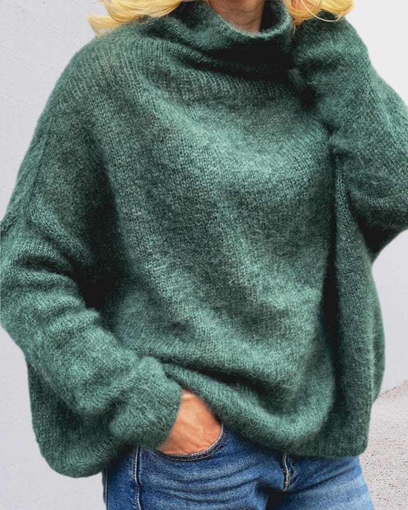 Devako af Olivia - Enkel rullekravepullover