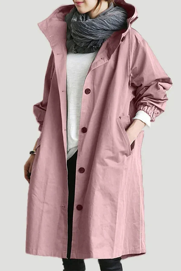 Emilie | Eleganter und leichter Regenmantel