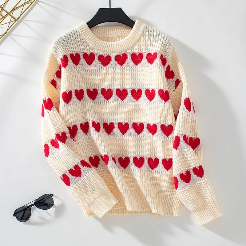 Bella Love striktrøje til kvinder | Skyggefuldt design & hyggelig komfort
