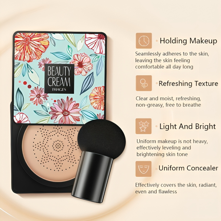 AirCushion Foundation – Perfektes Finish mit Pilz-Applikator