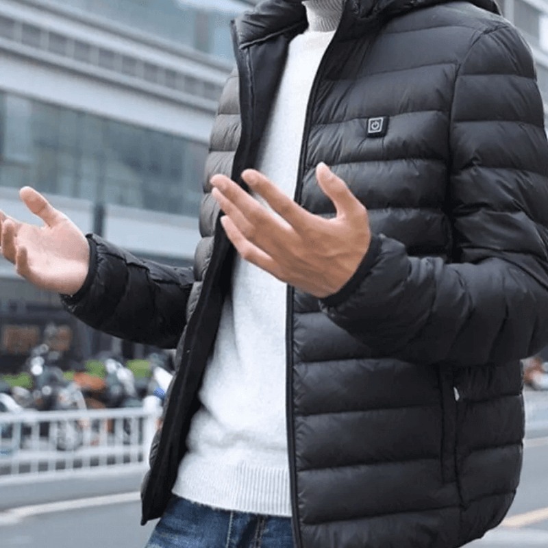 HeatJacket herrejakke – opvarmet jakke til ultimativ komfort