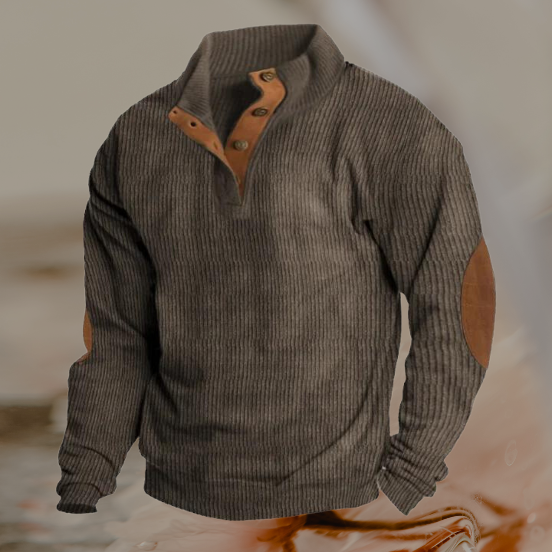 Lässiges Herren-Sweatshirt aus Cord - Finlo