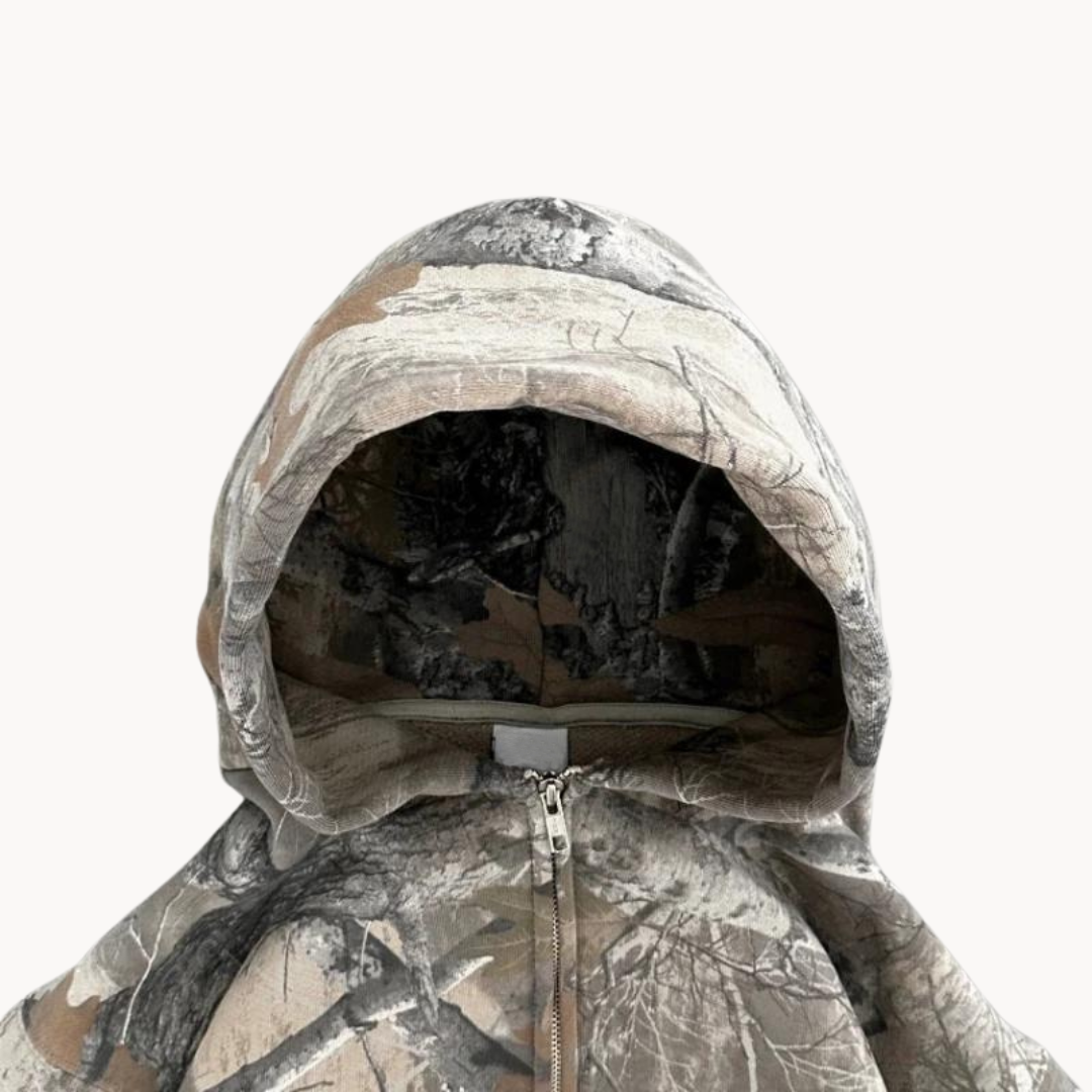 Gemütlicher Camo Hoodie | Komfort in Übergröße und stylischer Camo-Look