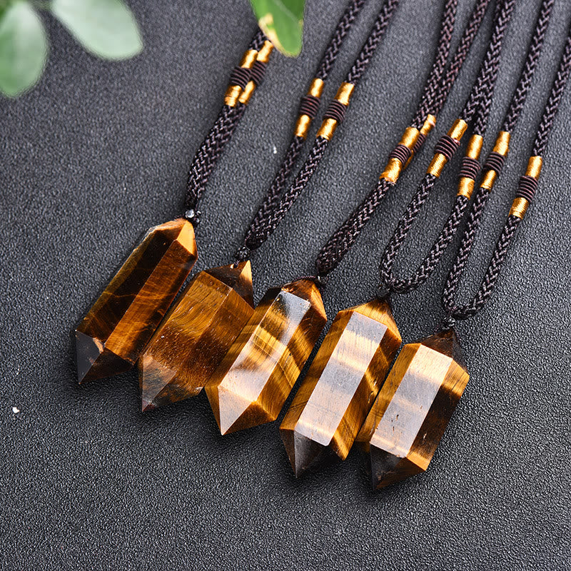 Collana curativa naturale in cristallo di ametista – Lyra