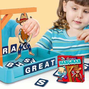 Cowboy-Thema Hangman-Wortspiel - LassoLetters