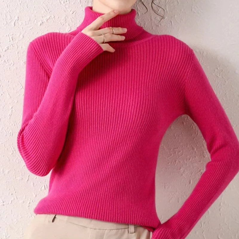 Trendiger Rollkragenpullover - Delja