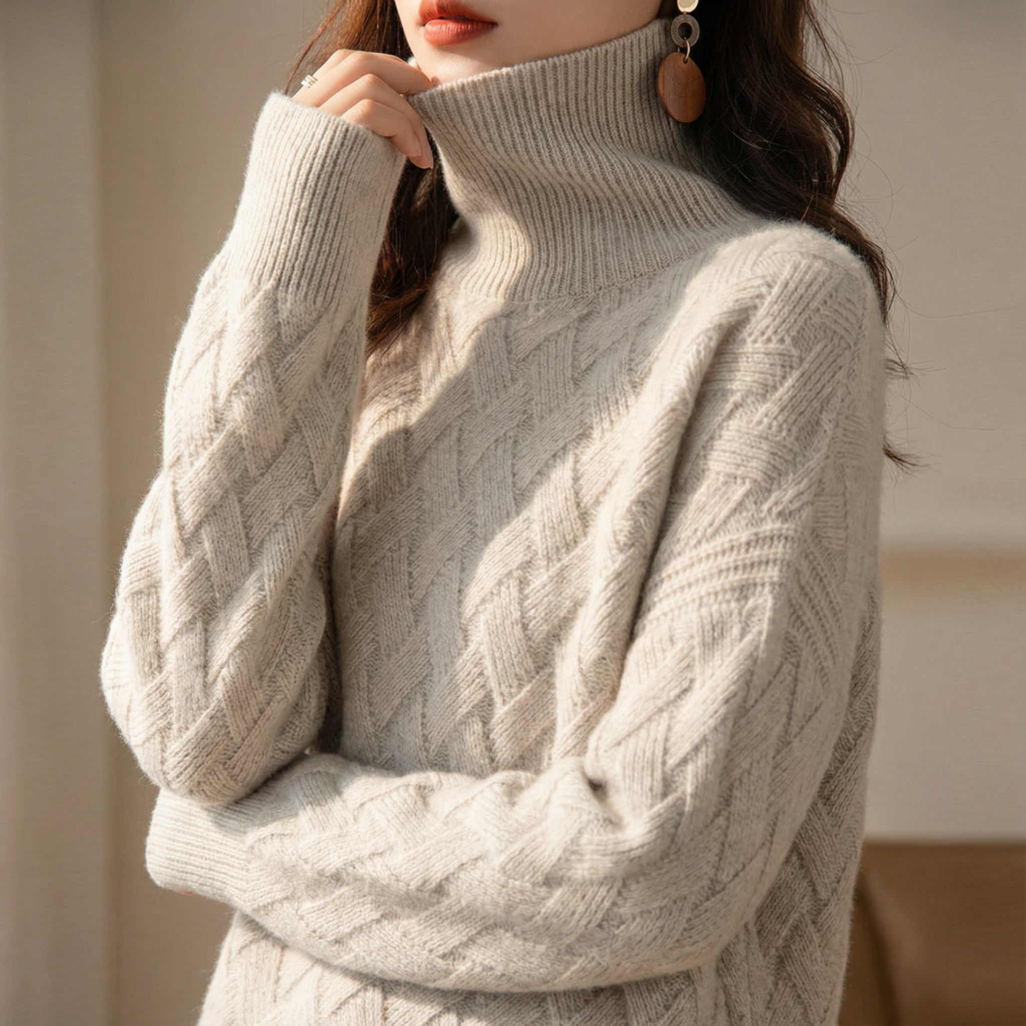 Isabella Luxe Cashmere Sweater for Women | Soft, Warm & Timeless Style