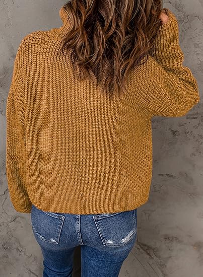 Strickpullover mit V-Ausschnitt - Javini