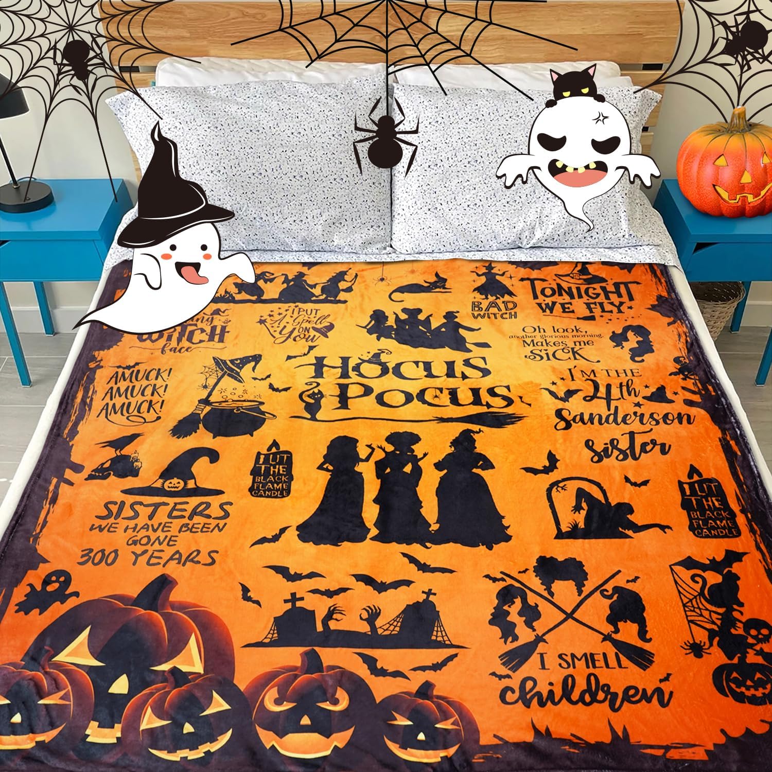 Halloween Magi Helårstæppe | Blødt og varmt