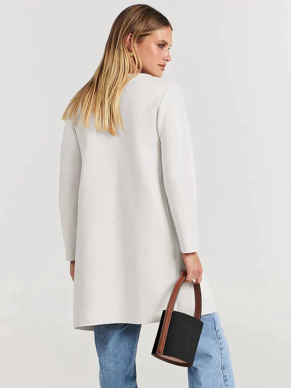 Stylische lange Strickjacke für Frauen - Davie
