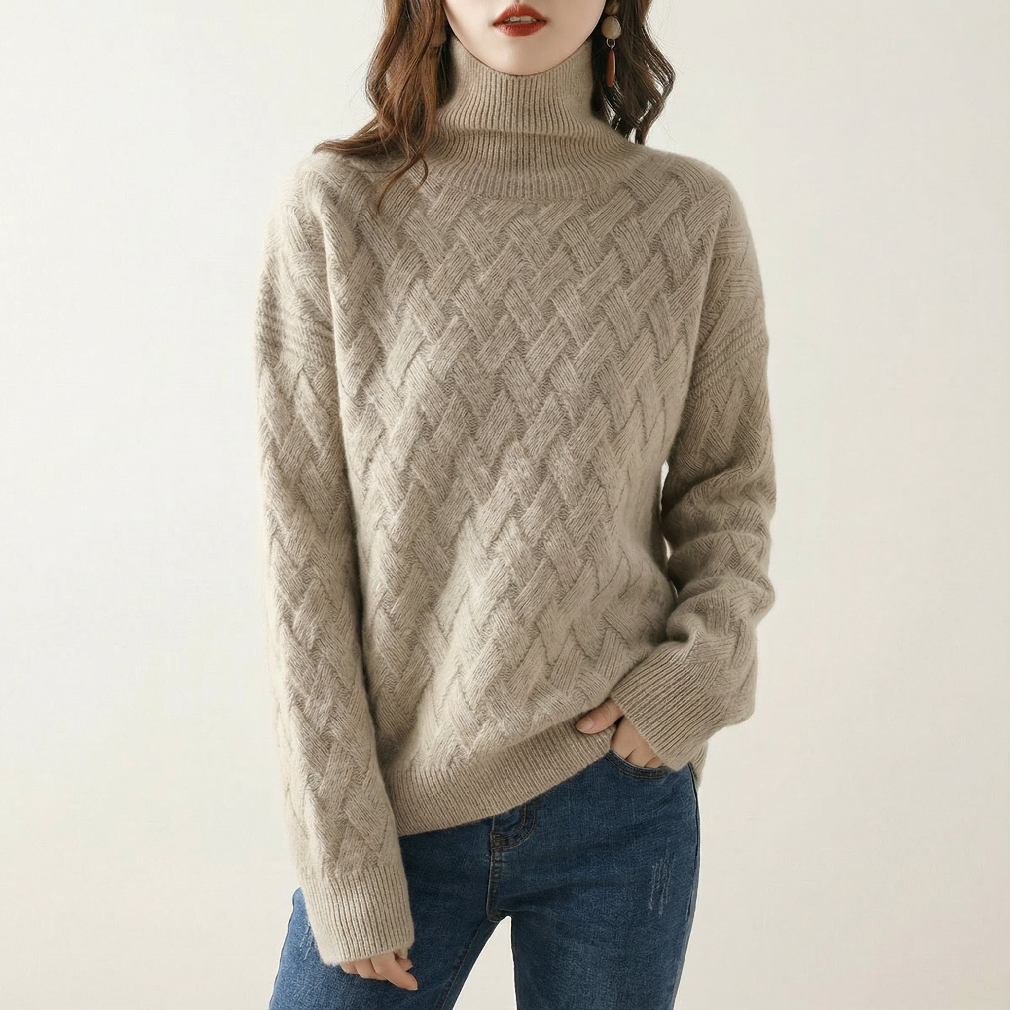 Isabella Luxe Cashmere Sweater for Women | Soft, Warm & Timeless Style