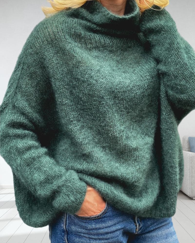 Devako af Olivia - Enkel rullekravepullover