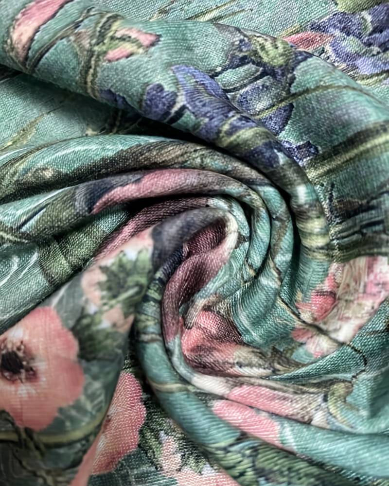 Amori - Langärmeliges Top mit Blumenmuster
