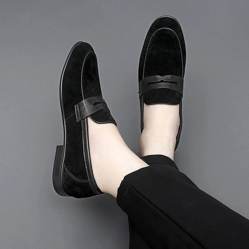 Allen - Zeitlose und Luxuriöse Loafers aus Leder