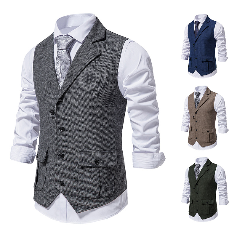 Herrenweste Luca | Eleganter Look mit praktischen Details