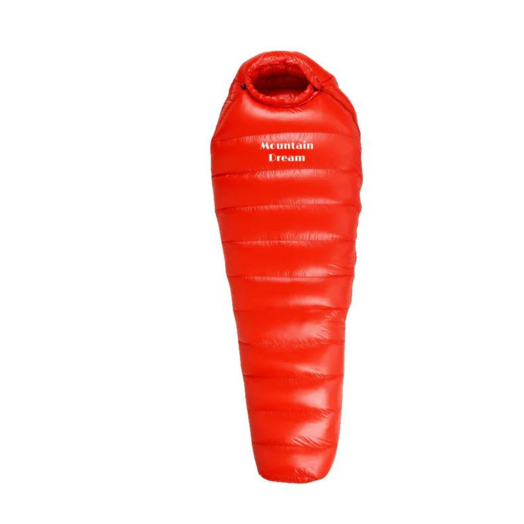 Winterschlafsack - 400T Ripstop Nylon - bis zu -20 °C mit Gänsedaunen