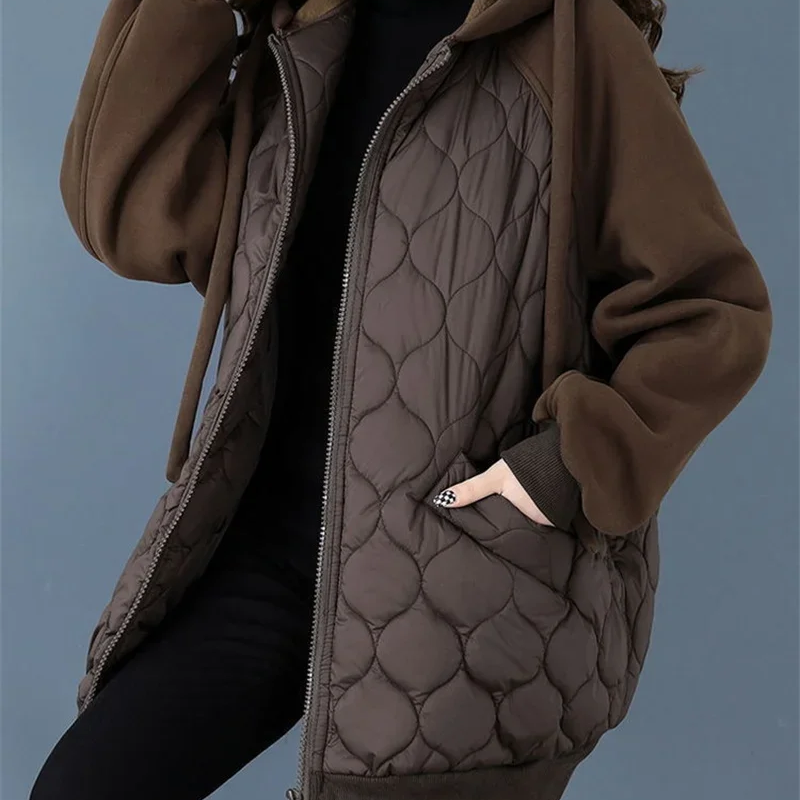 Ylka Jacket | Übergroße Steppjacke mit Kapuze für winterlichen Komfort