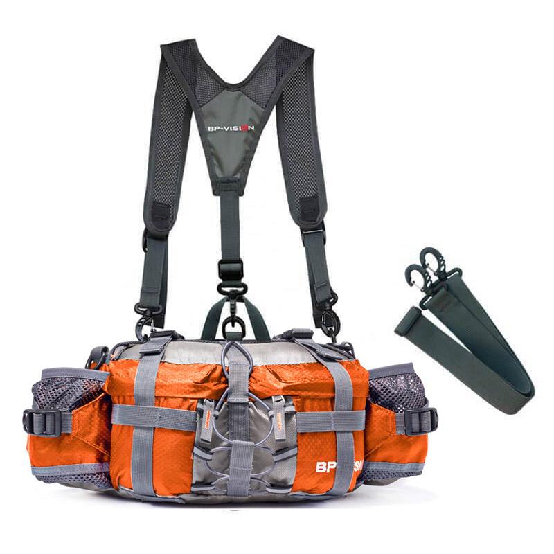 Outdoor Adventure Crossbody Taske - praktisk taske med flere rum