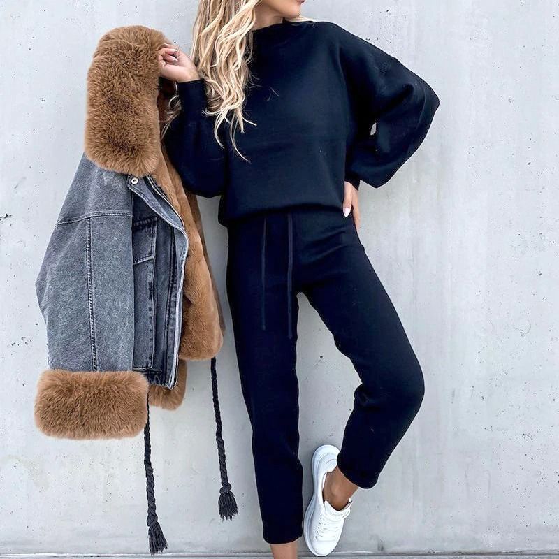 Maria - Zweiteiliges Baumwollset mit Gummizug in der Taille