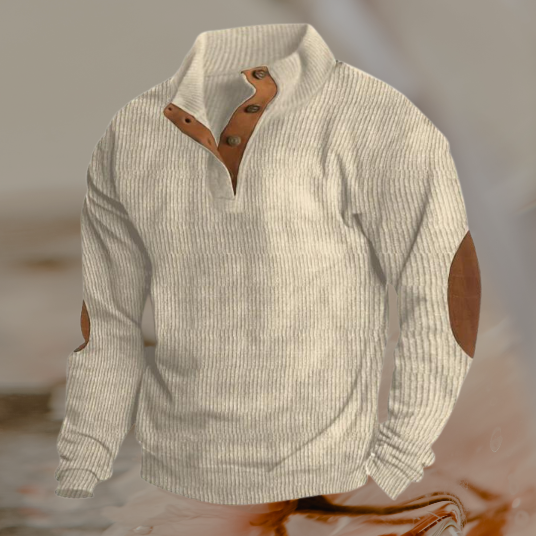 Lässiges Herren-Sweatshirt aus Cord - Finlo