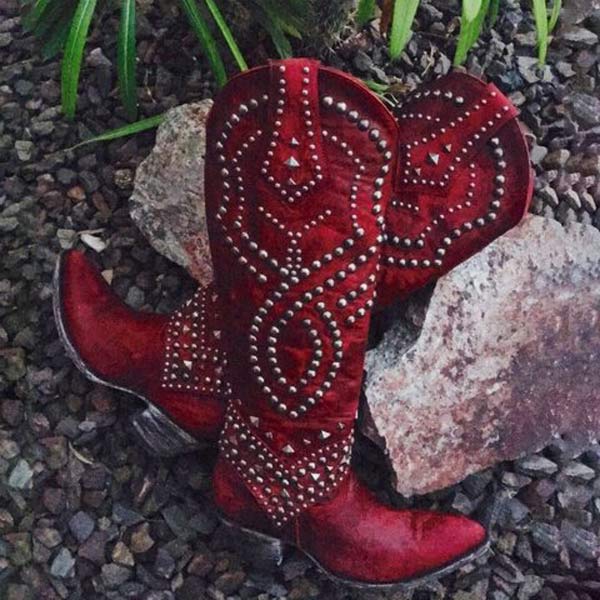 Lilli - Cowboystiefel mit Absatz