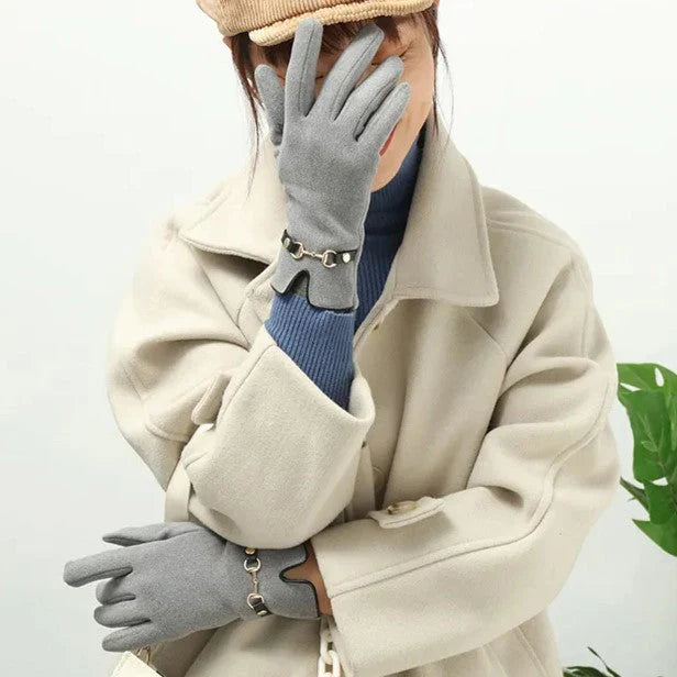 Stylische Herbst- und Winterhandschuhe für Frauen - Amelia