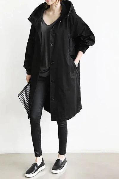 Emilie | Eleganter und leichter Regenmantel