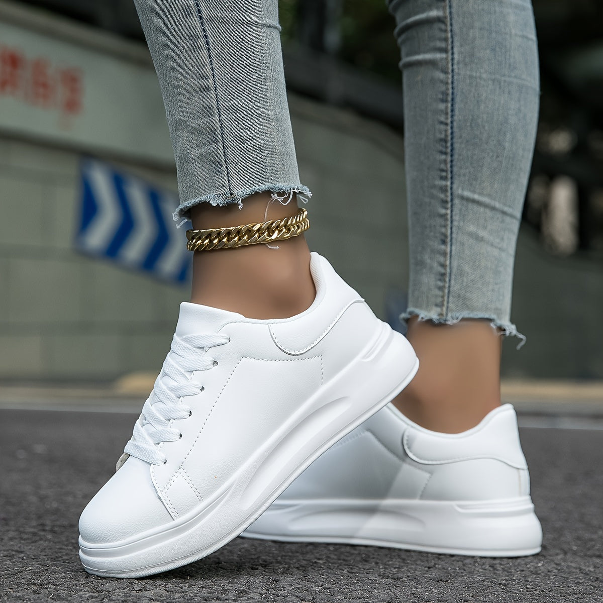 Maureen - Orthopädische Turnschuhe Weiß