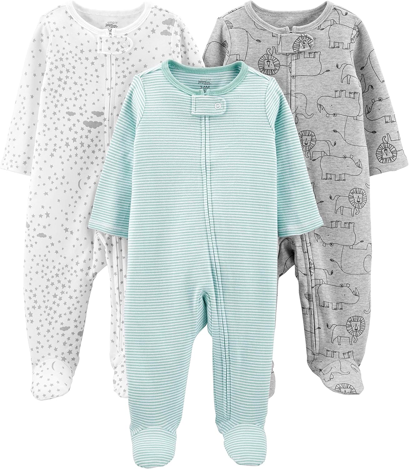 Set invernale per dormire e giocare per bambini, confezione da 3 pezzi