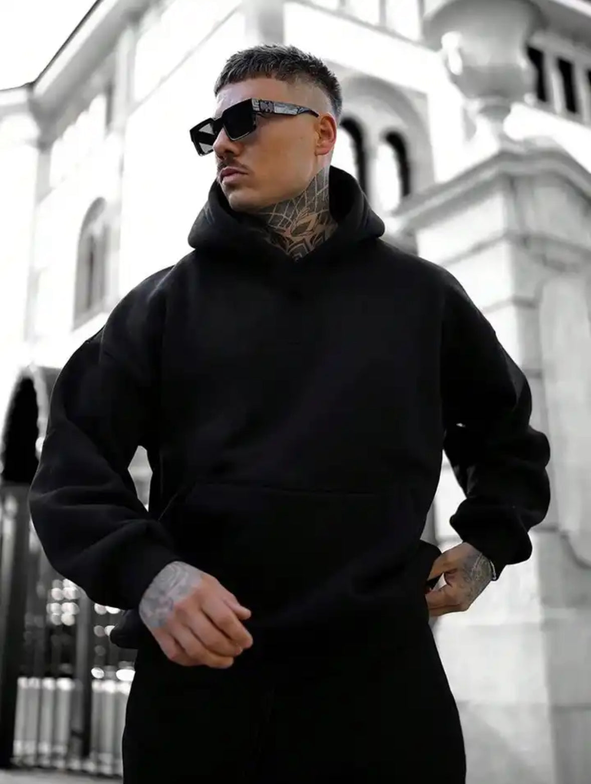 Kapuzenpullover in Übergröße - Jesy
