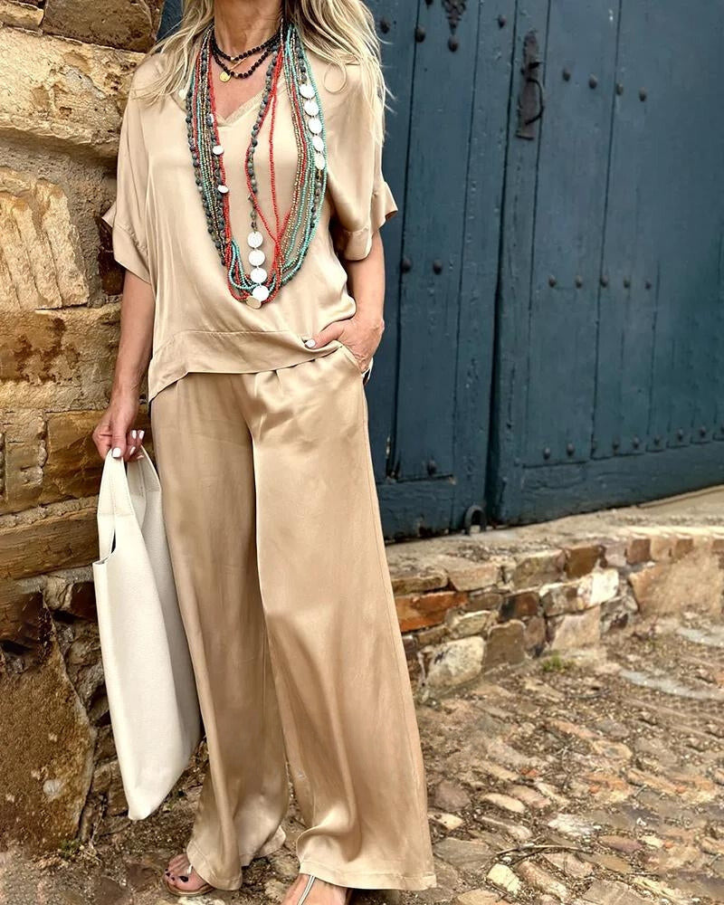 Benedikta - Blusen- und Hosenset mit elegantem Look