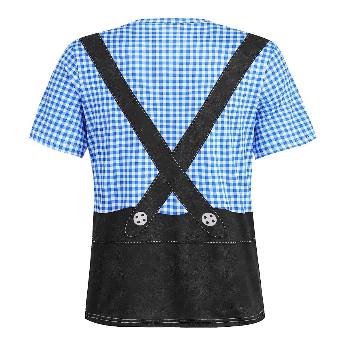 Wiesngaudi – T-Shirt mit Lederhosen-Aufdruck – Dein Spaß-Ticket zur Wiesn