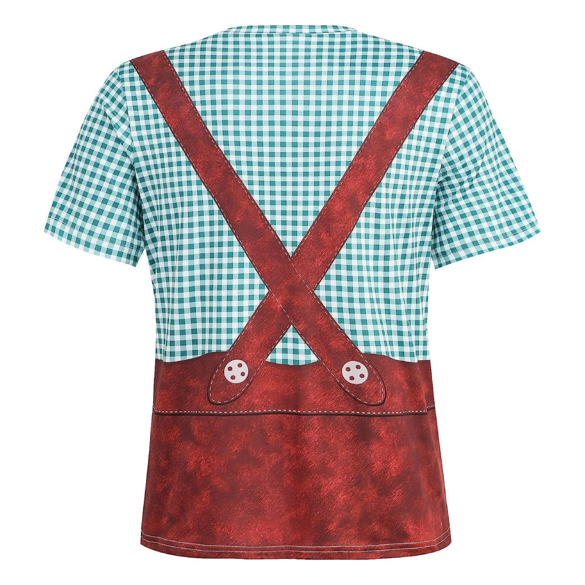 Wiesngaudi – T-Shirt mit Lederhosen-Aufdruck – Dein Spaß-Ticket zur Wiesn