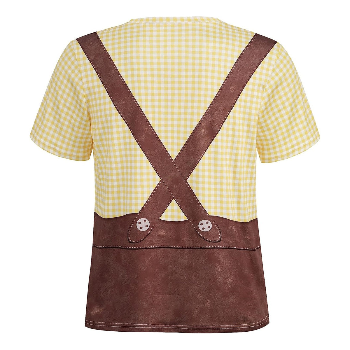 Wiesngaudi – T-Shirt mit Lederhosen-Aufdruck – Dein Spaß-Ticket zur Wiesn