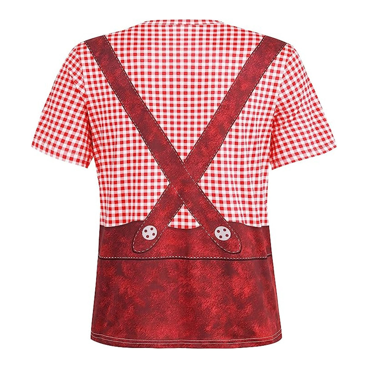 Wiesngaudi – T-Shirt mit Lederhosen-Aufdruck – Dein Spaß-Ticket zur Wiesn