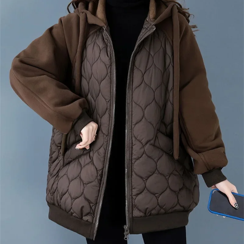 Ylka Jacket | Übergroße Steppjacke mit Kapuze für winterlichen Komfort
