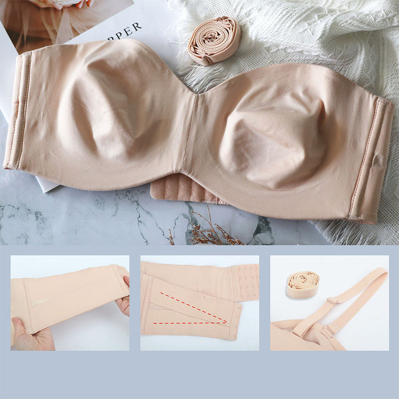 Verstellbarer Bandeau-BH – Nahtloser Komfort für jeden Look