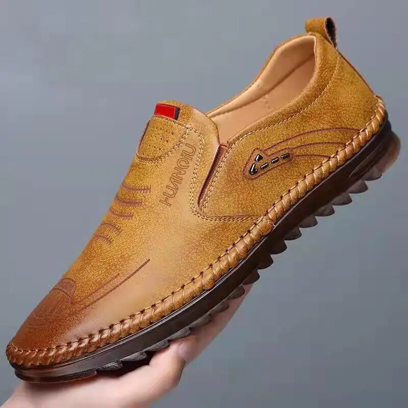 Curt - Bequeme und Atmungsaktive Loafers aus Leder