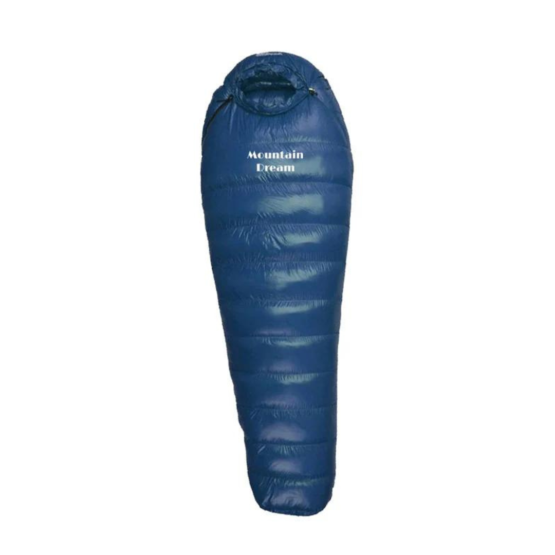 Winterschlafsack - 400T Ripstop Nylon - bis zu -20 °C mit Gänsedaunen