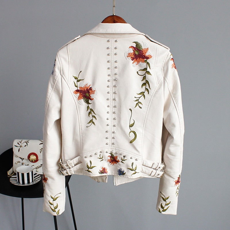Veste en cuir Corrine pour femmes - Chic intemporel et confort