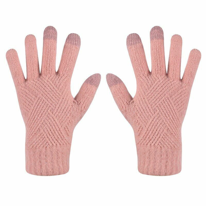 Bequeme gestrickte Damenhandschuhe - Isabelle