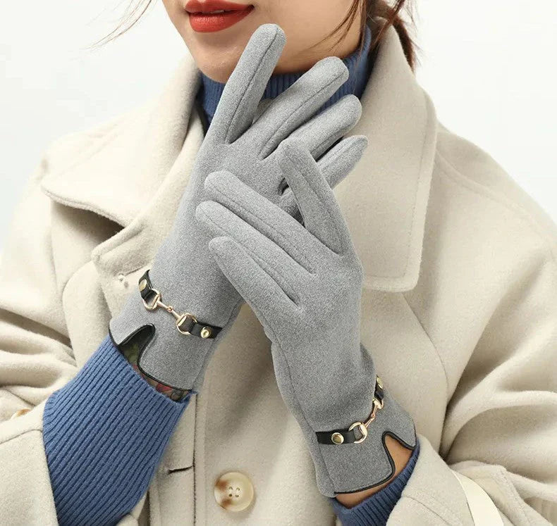Stylische Herbst- und Winterhandschuhe für Frauen - Amelia