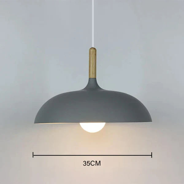 NordOak – LED Deckenleuchte Eichenholz skandinavisch – Modern & langlebig