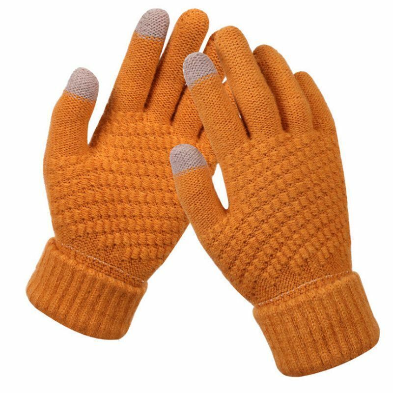 Gestrickte Touchscreen-Handschuhe für Frauen - Amara