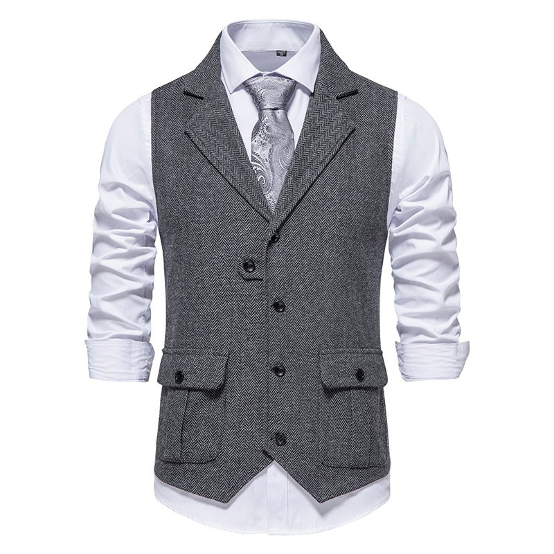 Herrenweste Luca | Eleganter Look mit praktischen Details